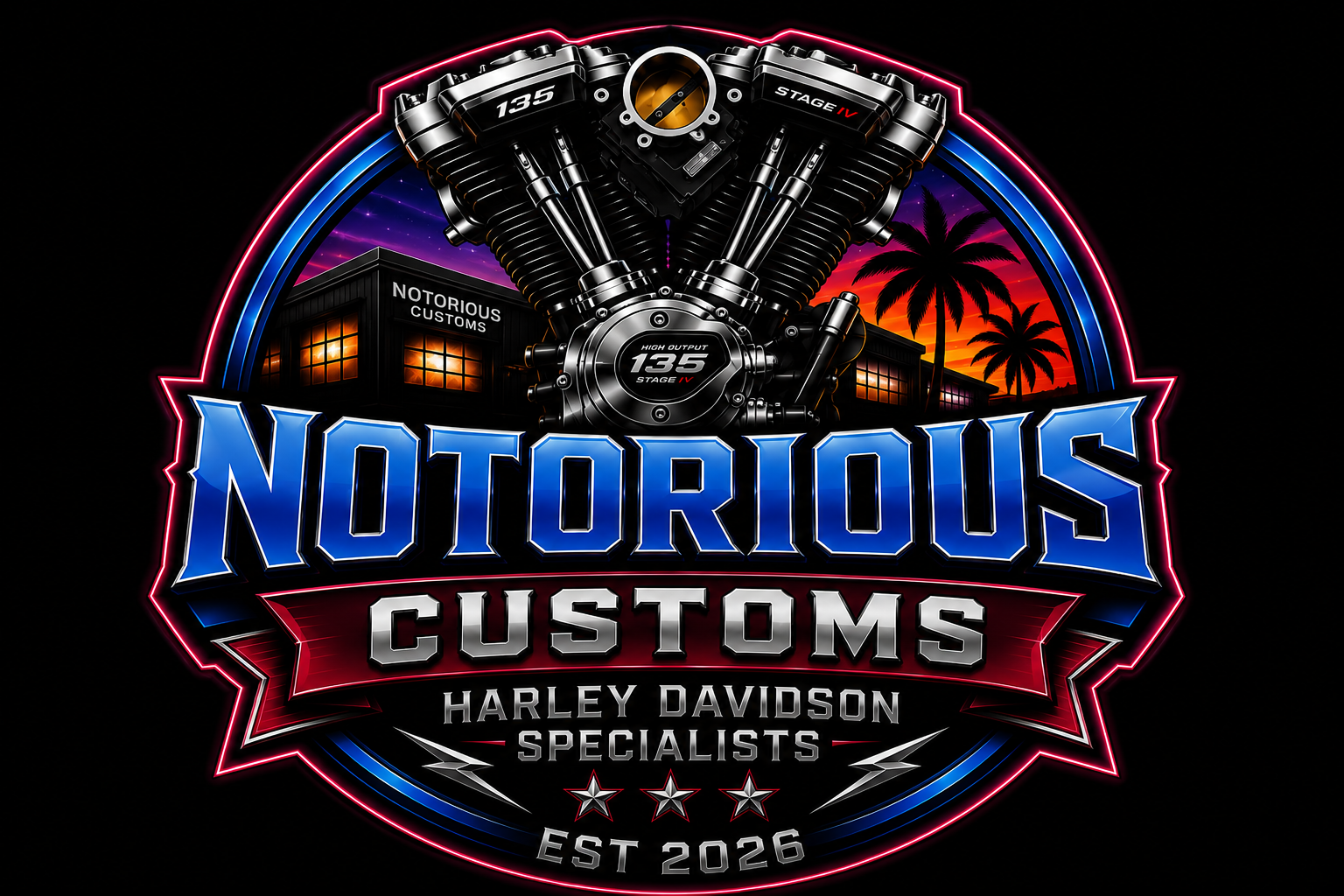 Notorious Customs logo